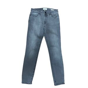 Frame Denim Le High Skinny Jeans Size 28 Gray